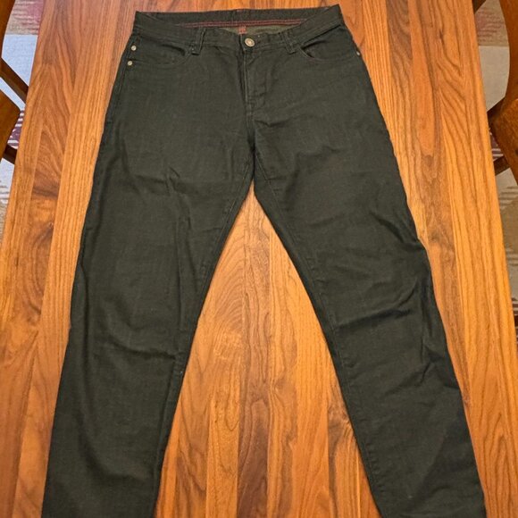 Superb Dark Grey Denim Size 34x32 - Picture 2 of 7